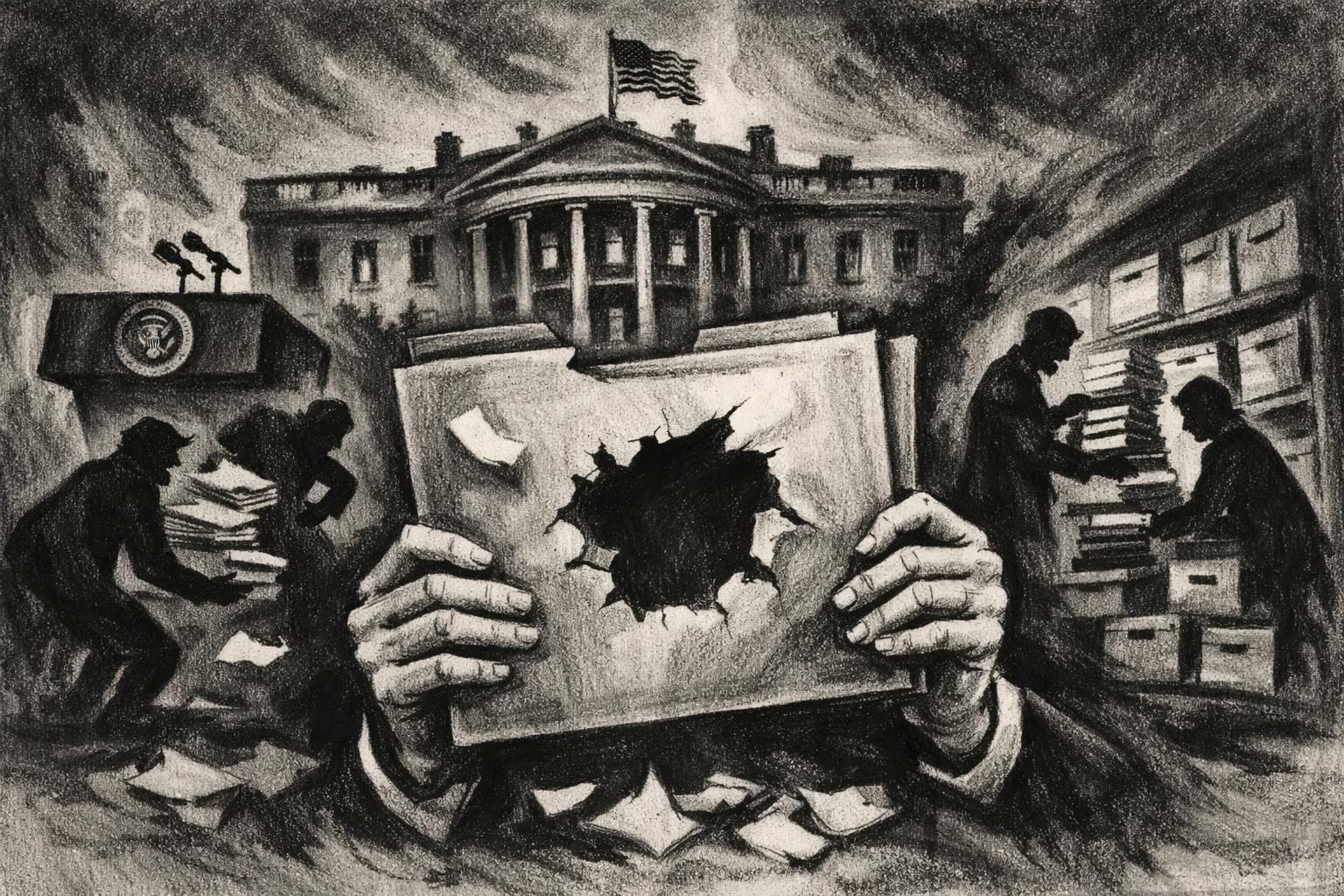 The White House Transcript Archive Fight Is Really About the Public Record reader image