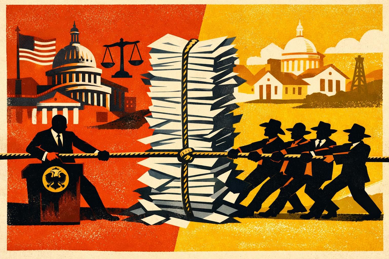 DOJ sues five states over voter-roll demands reader image