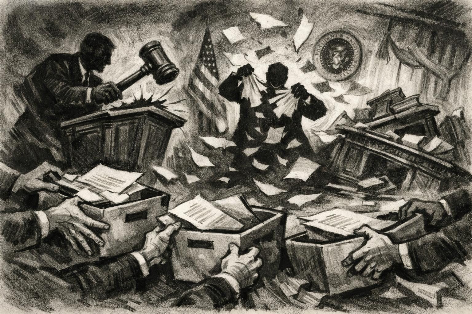 Justice Department Says Presidential Records Act Is Unconstitutional reader image