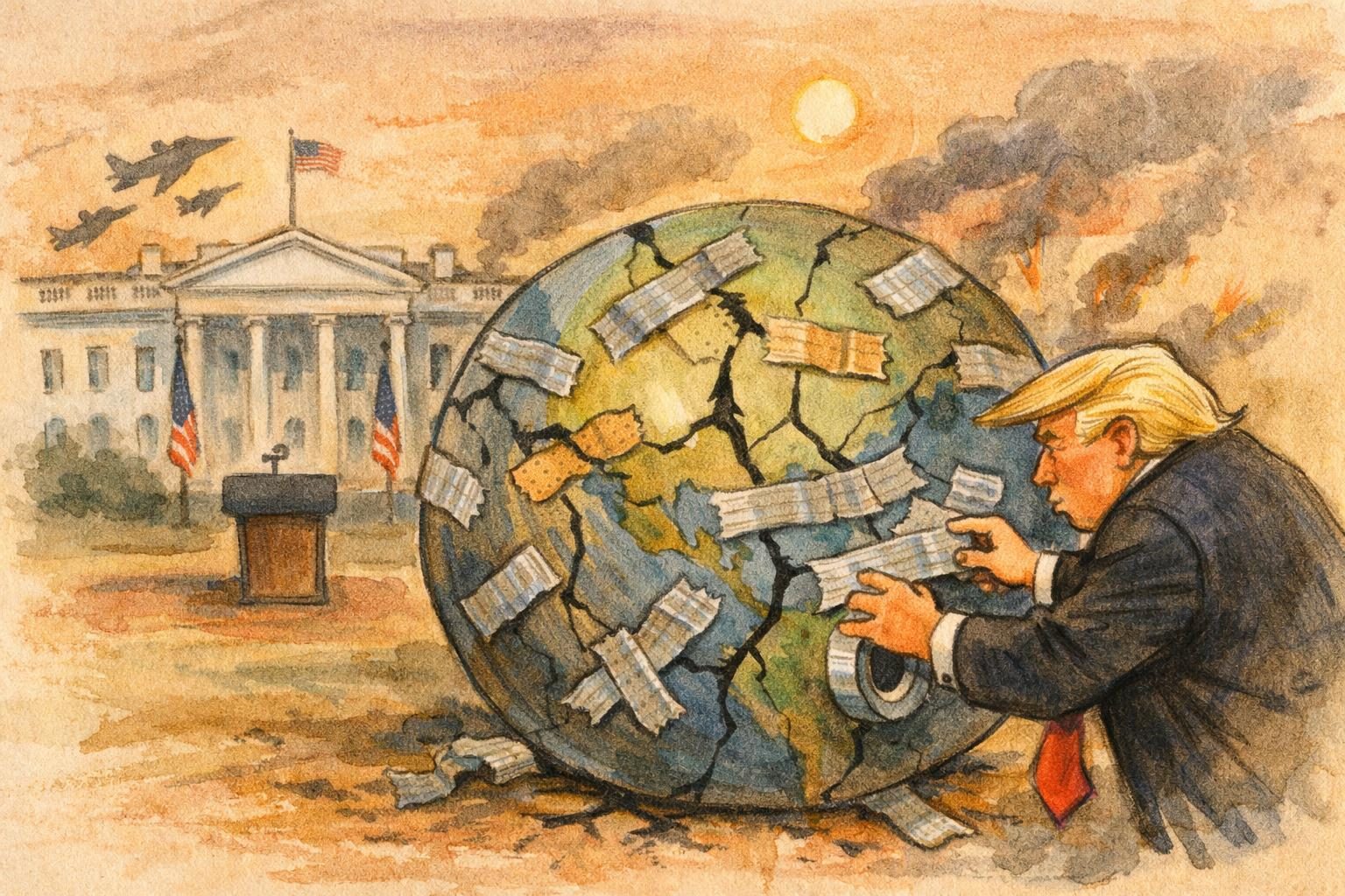 Trump’s Iran truce needed constant patching, which is not exactly a sign of command-and-control reader image