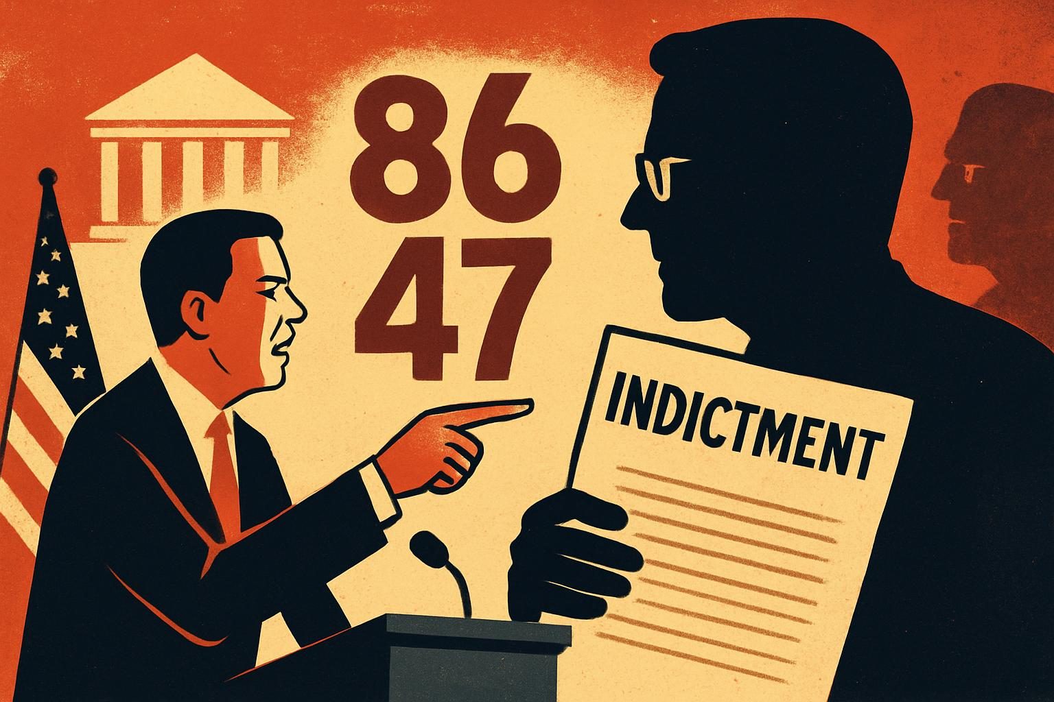 Comey indictment turns a post into a presidential threat case reader image