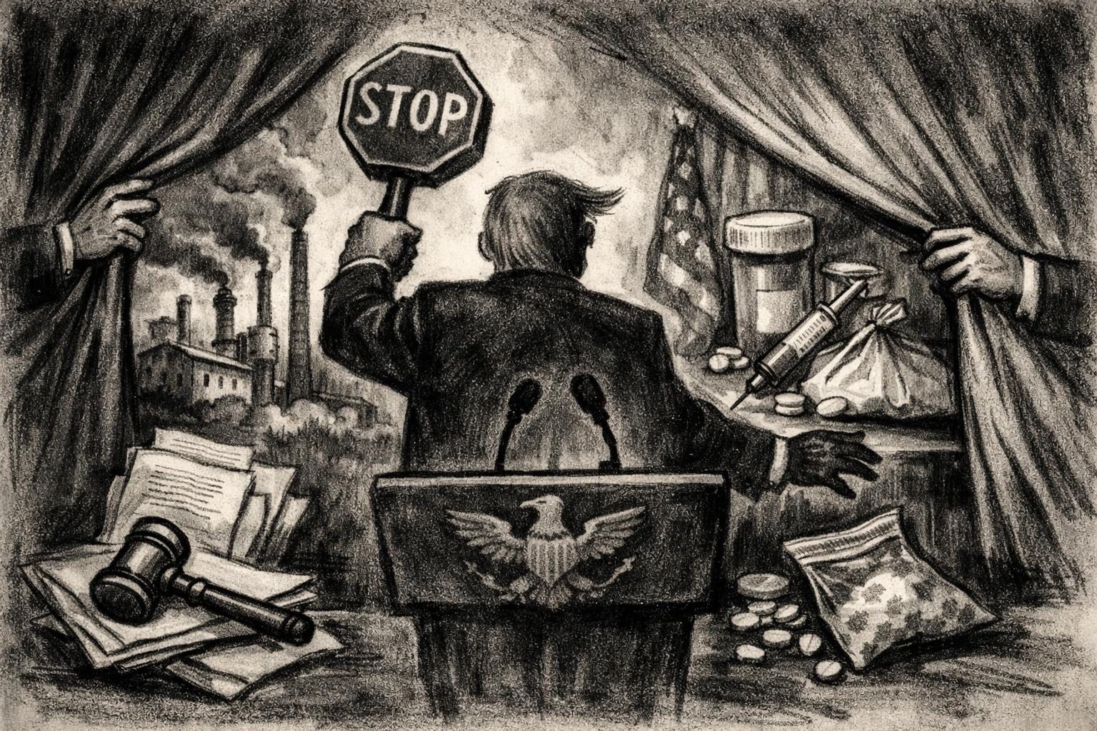 Trump Blocks Minnesota Climate Case While Unveiling New Drug Strategy reader image