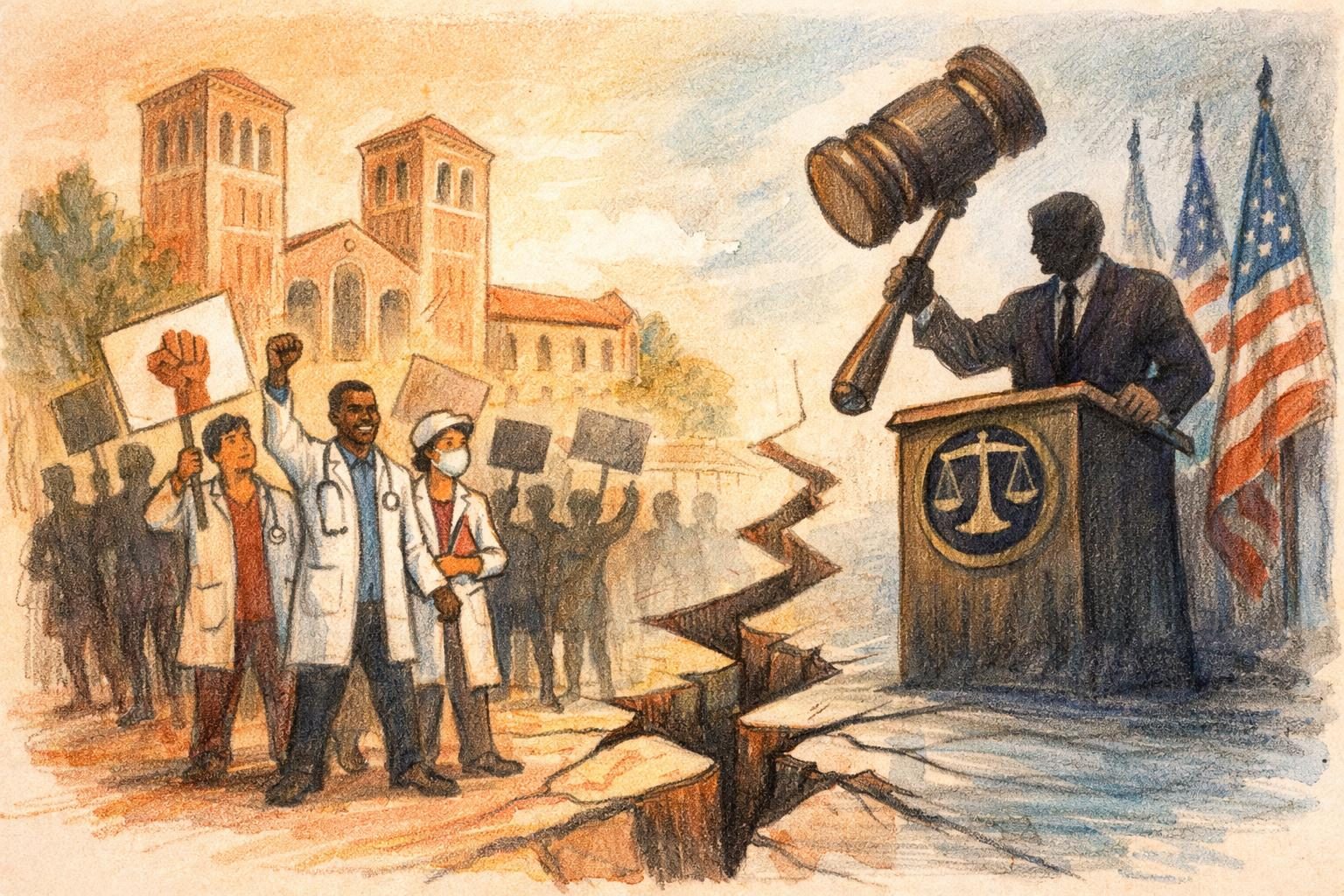 DOJ Says UCLA Medical School Used Race in Admissions, Sharpening the Fight Over Civil-Rights Enforcement reader image