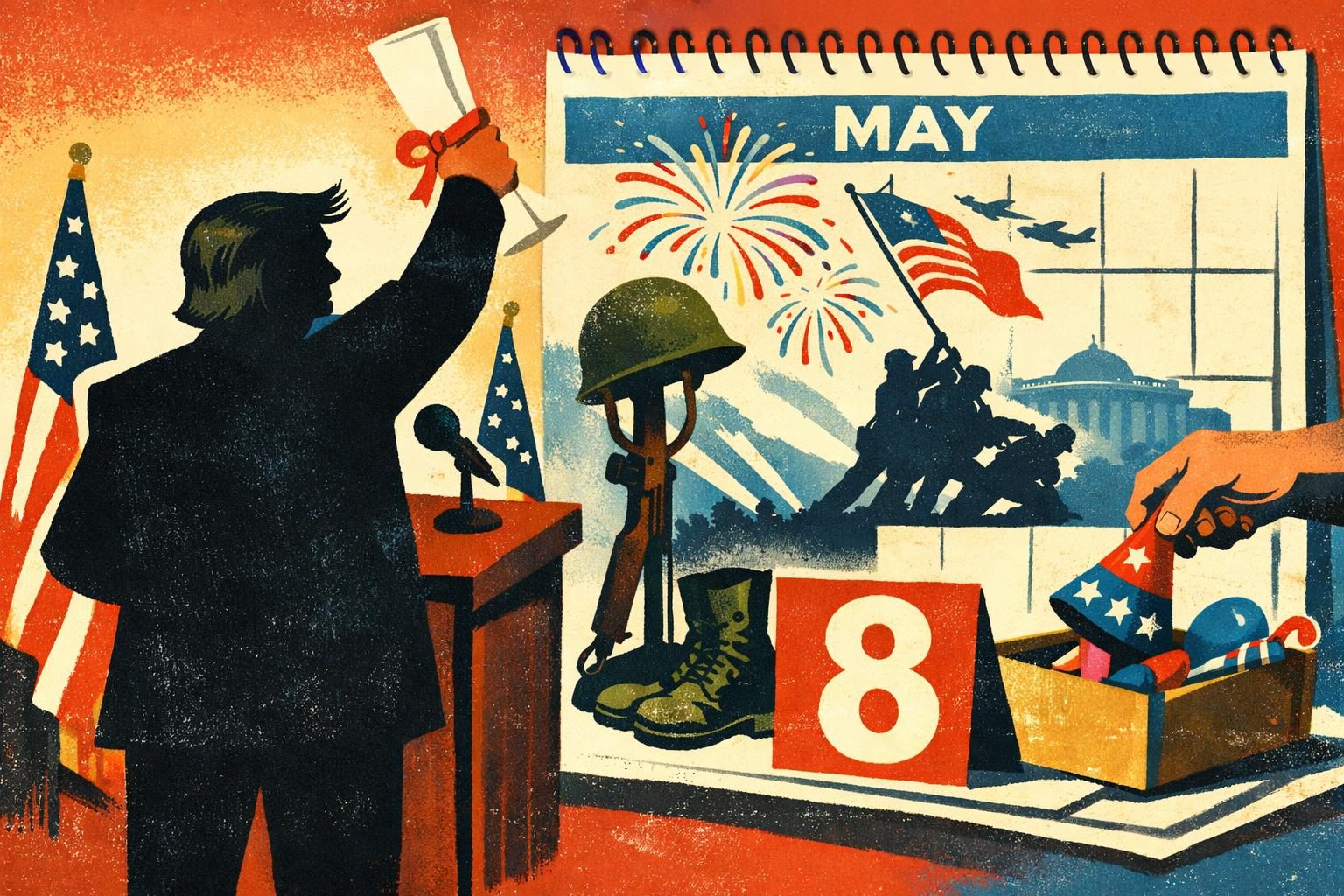 Trump Marks World War II Victory Day With a Proclamation, Not a New Holiday reader image