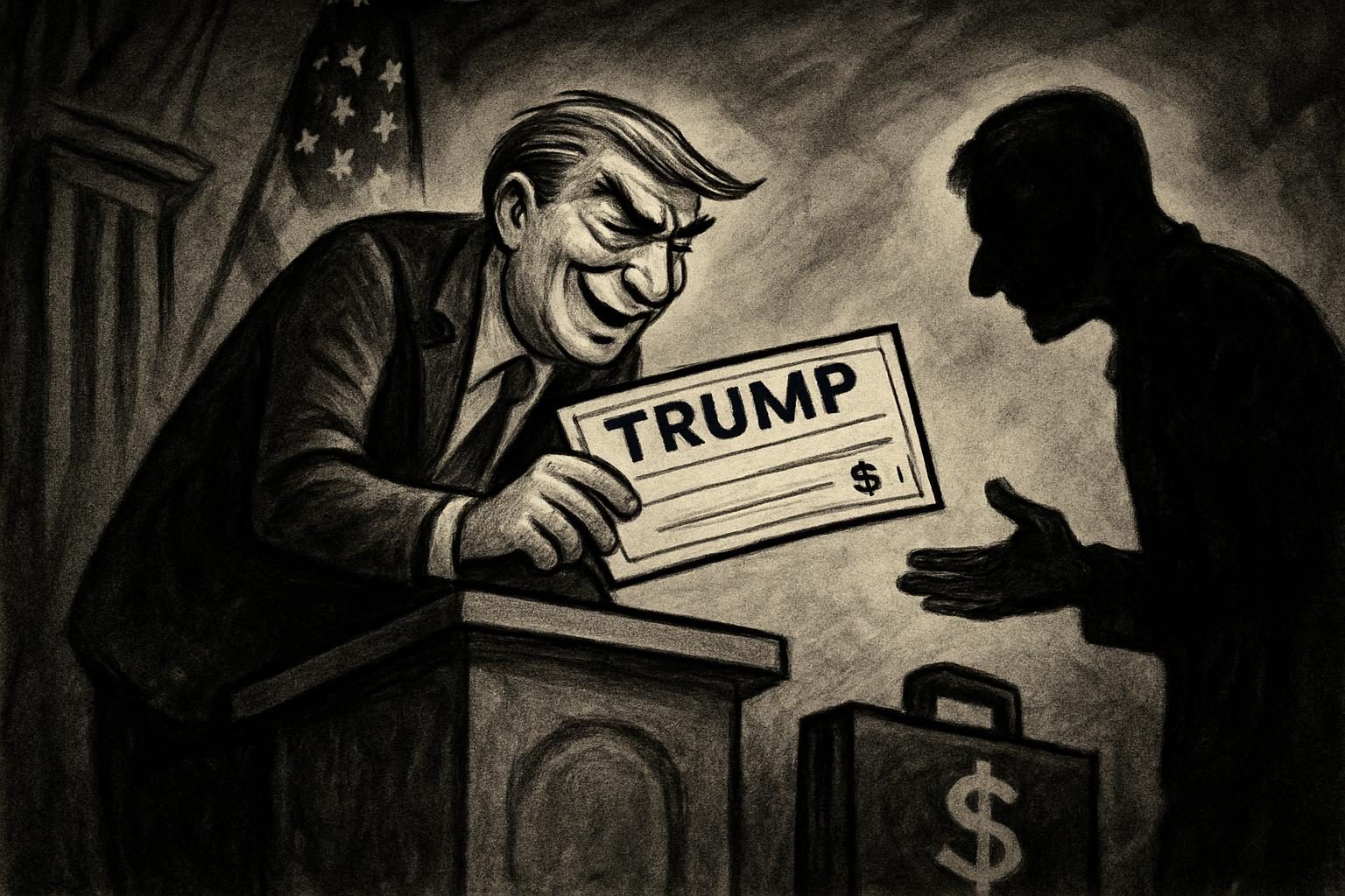 DOJ Says Two North Macedonia Nationals Ran a Trump Bucks Scheme Across the U.S. reader image