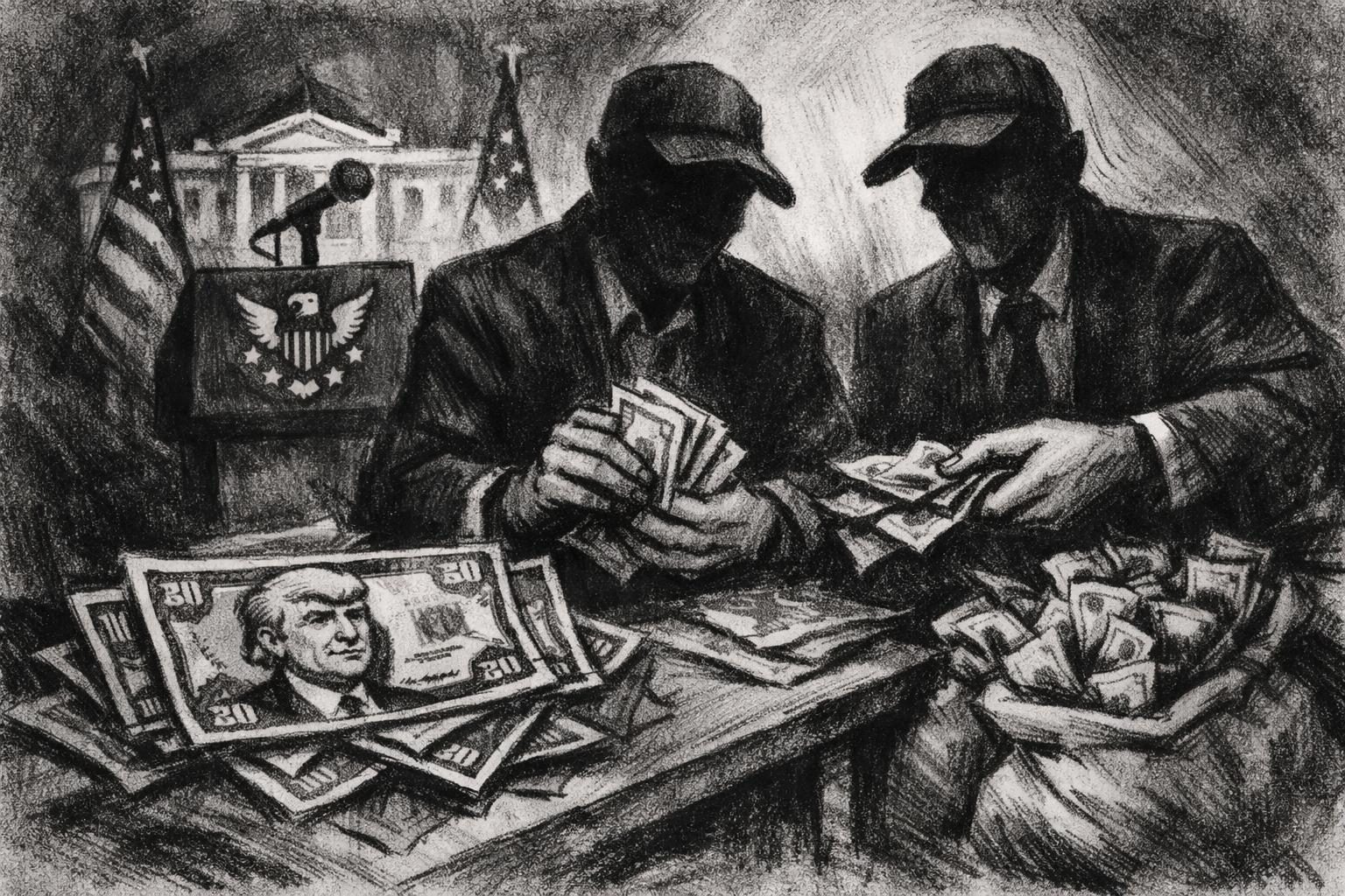 Trump-branded scam case shows how a political name gets turned into cash reader image