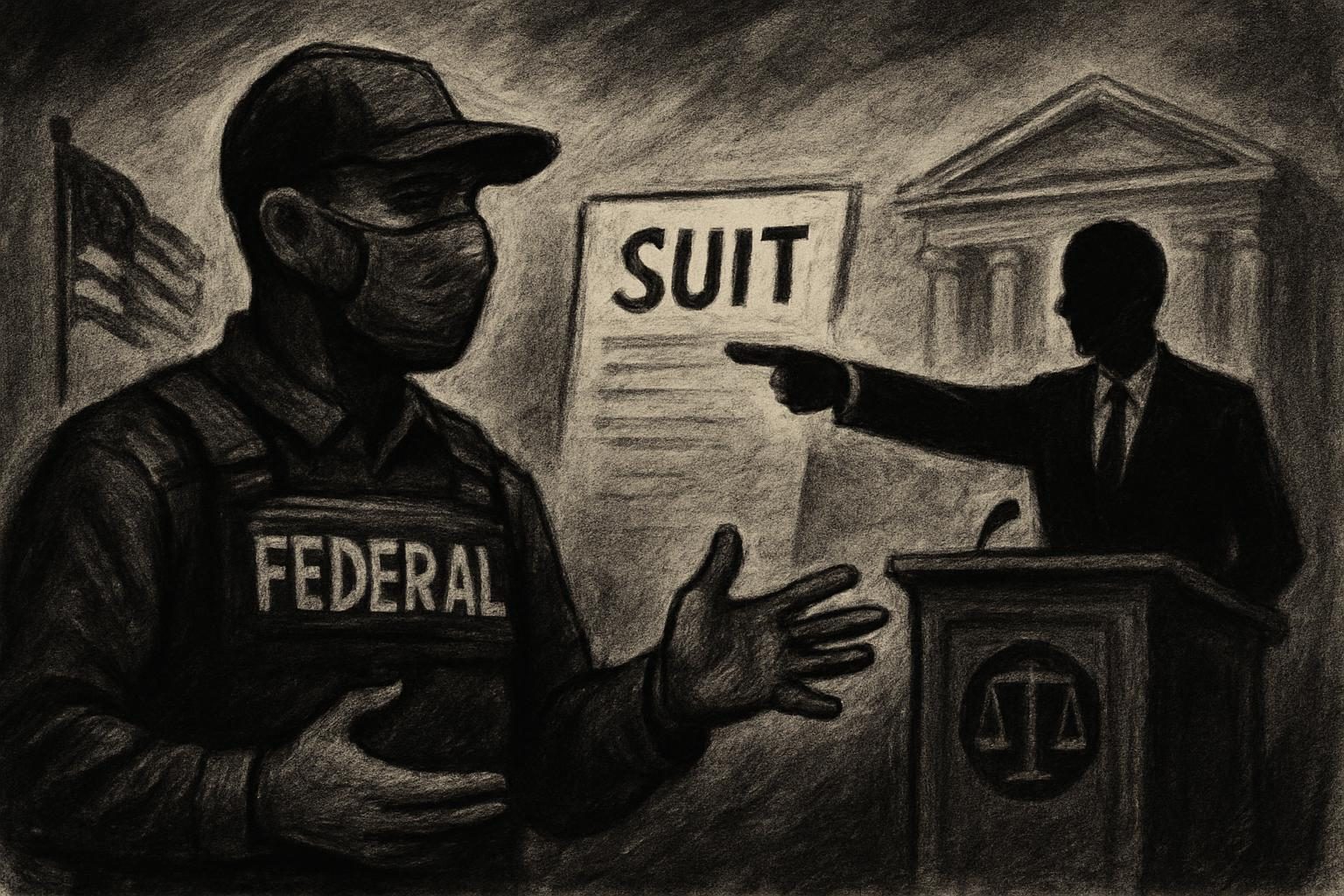 Justice Department sues Connecticut over mask, ID and force rules for federal officers reader image