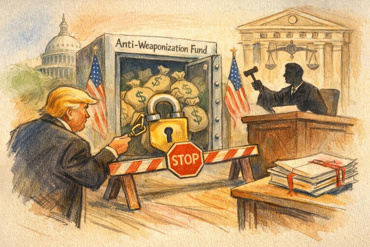 Trump settlement creates anti-weaponization fund reader image