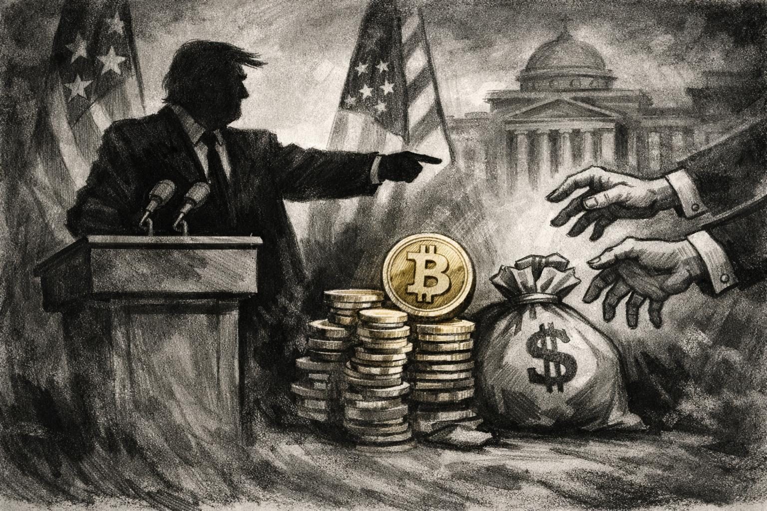Trump’s financial rule push looks like a gift to crypto and banking insiders reader image