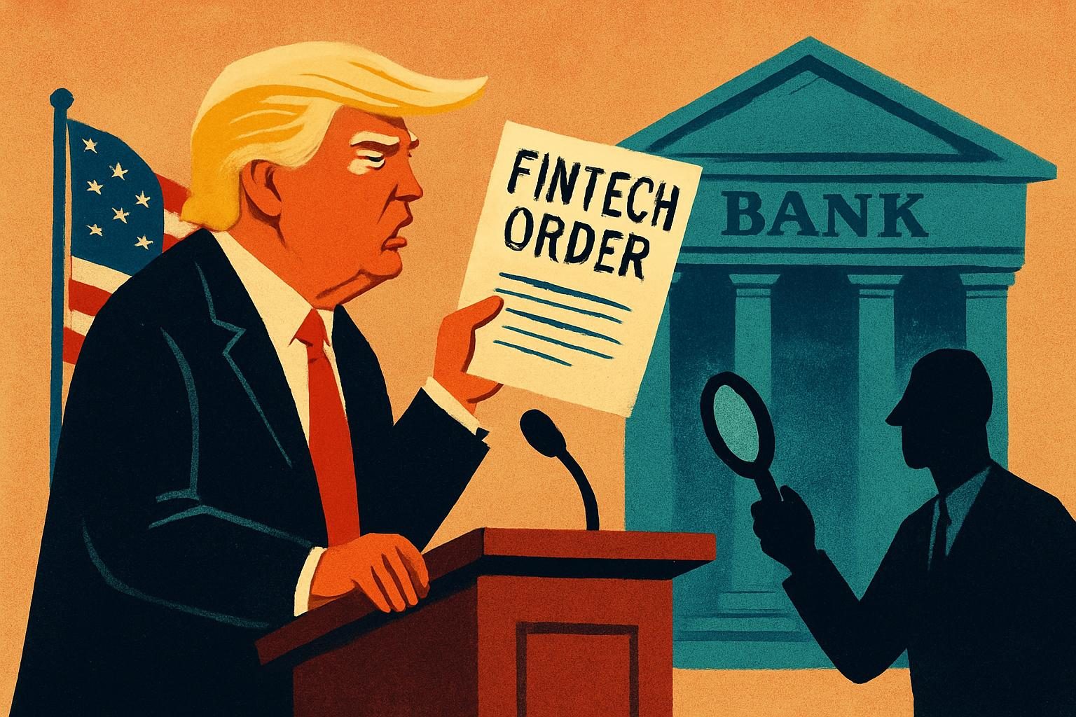 Trump’s financial orders push fintech access and bank scrutiny at the same time reader image