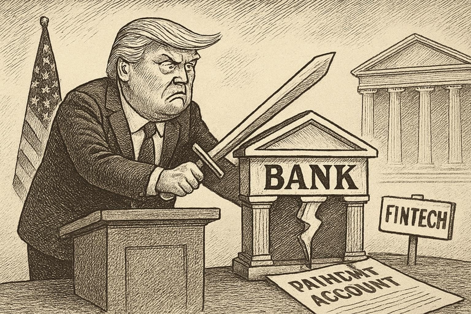 Trump order presses regulators to rethink fintech barriers as the Fed maps a narrower payment account reader image