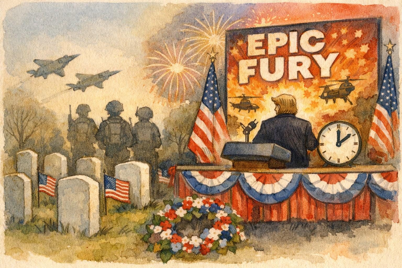 Trump Memorial Day Proclamation Ties Remembrance to Operation Epic Fury reader image