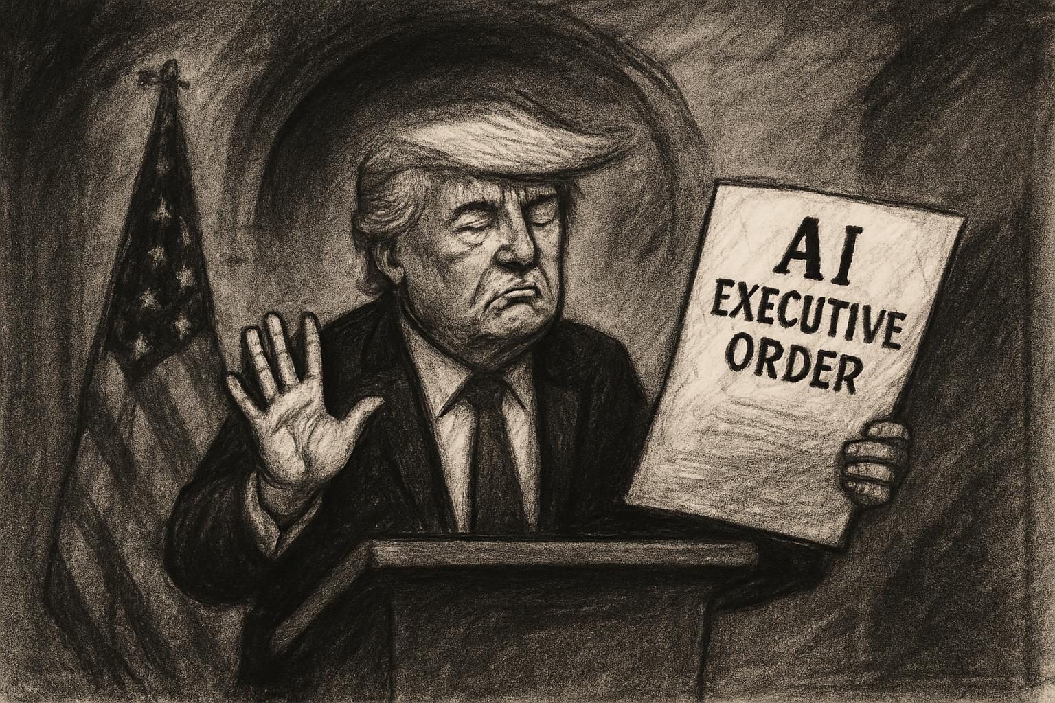 Trump delays AI order signing after saying he didn’t want to weaken U.S. lead reader image