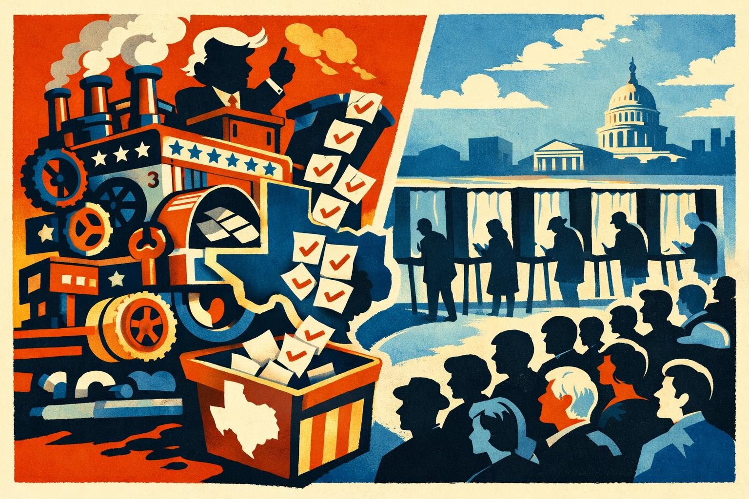Trump primary machine looks strong after Texas runoff, but the midterm problem is bigger than one race reader image