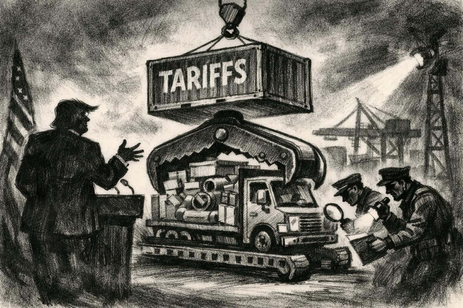 Trump’s tariff push is paired with tighter customs policing reader image