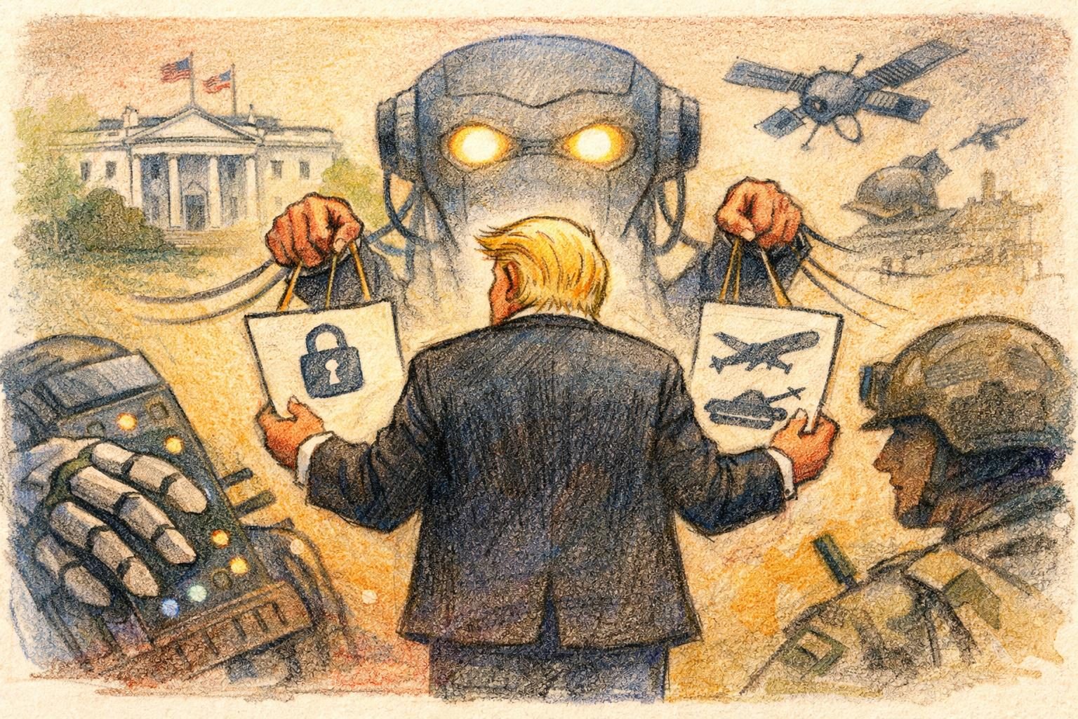 Trump issues AI cybersecurity order and separate national-security memo reader image