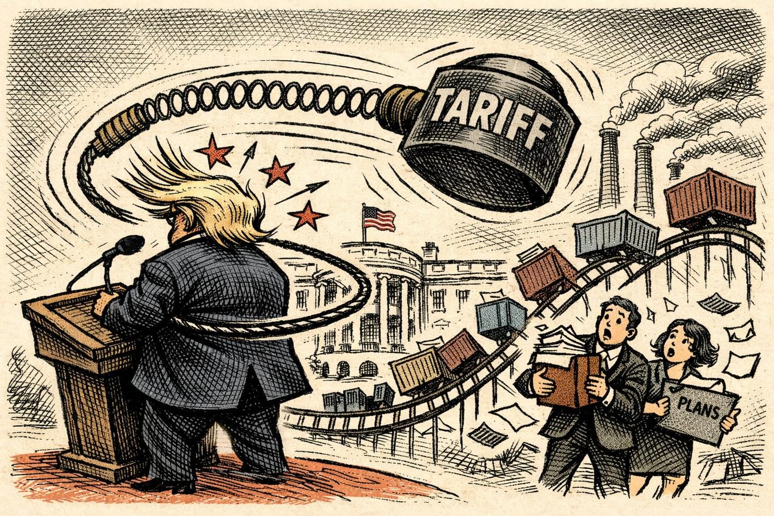 Trump’s Tariff Whiplash Keeps Hitting His Own Trade Pitch reader image