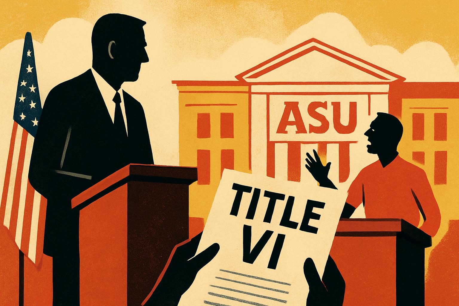 DOJ says viral videos prompted Title VI probe into ASU DEI programs reader image
