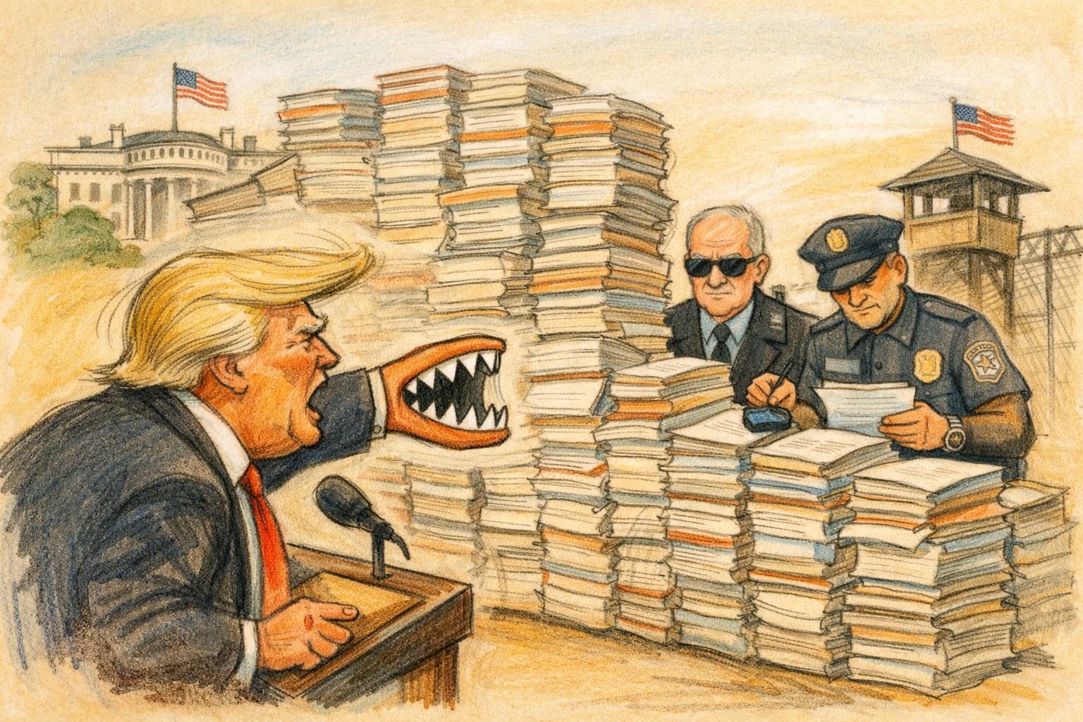 Trump’s customs crackdown has teeth — but a lot of it still has to go through DHS and CBP reader image