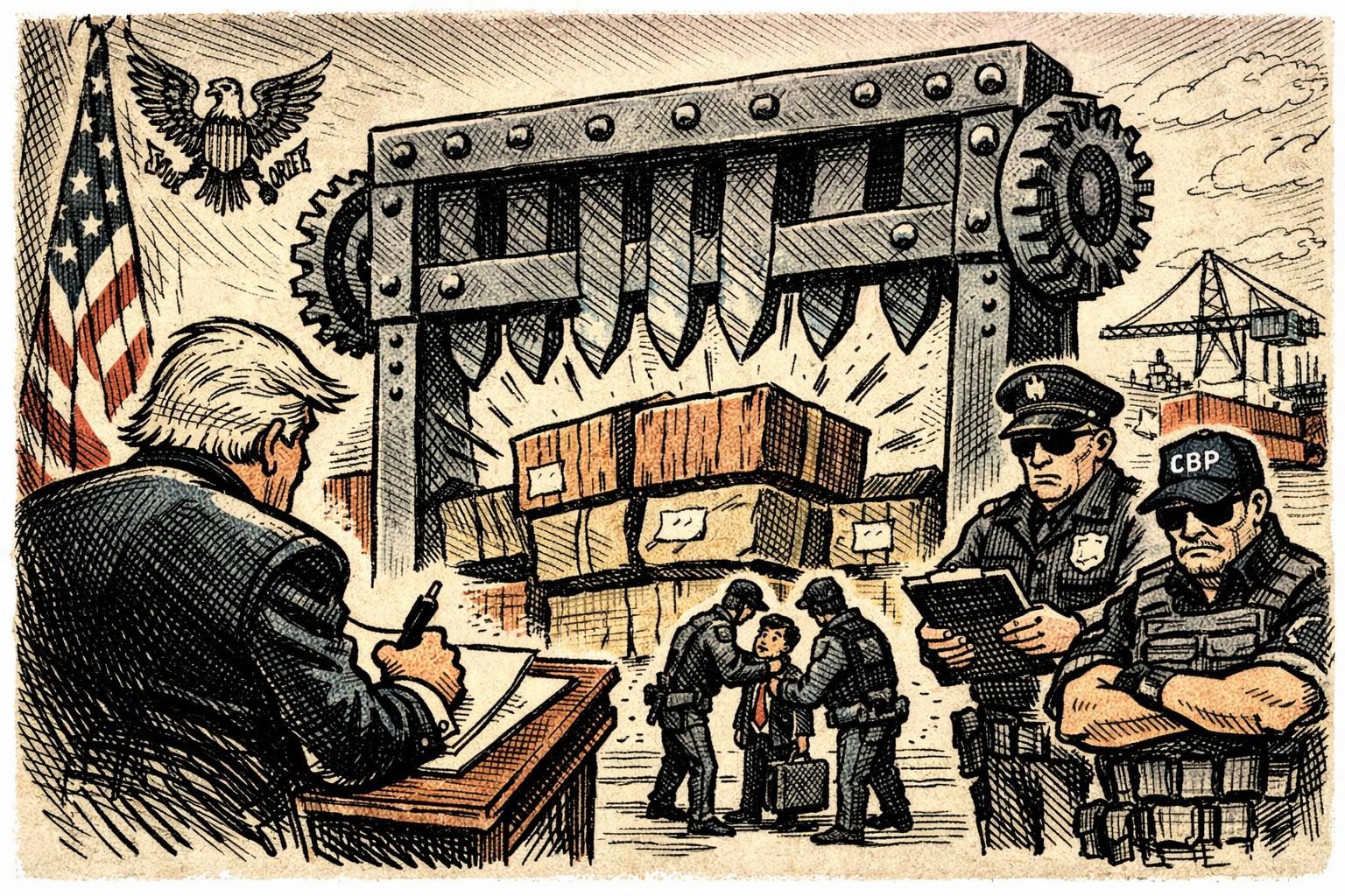 Trump Signs Customs Order Tightening Importer Rules reader image