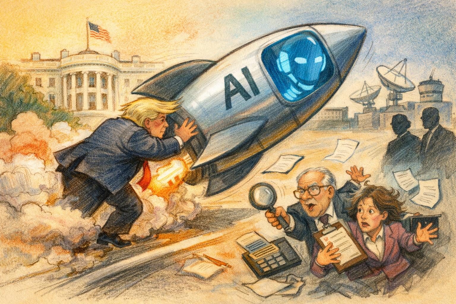 Trump’s AI Push Keeps Moving Fast Enough to Create Its Own Accountability Problem reader image