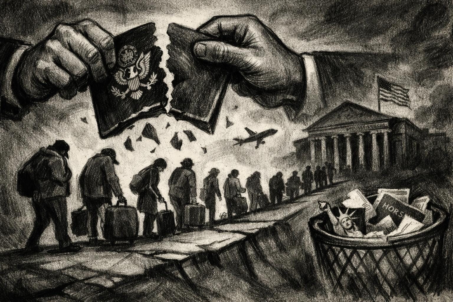 Justice Department files civil denaturalization complaints against 17 naturalized citizens reader image