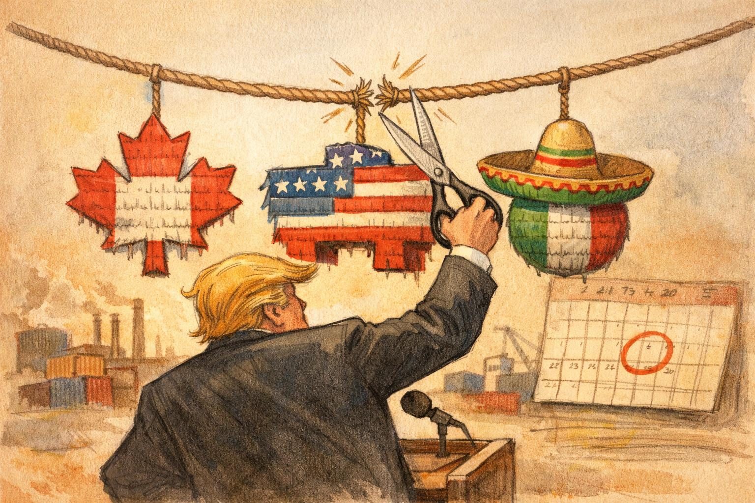 Trump Says He’s “Not Looking to Renew” USMCA Ahead of July 1 Review reader image