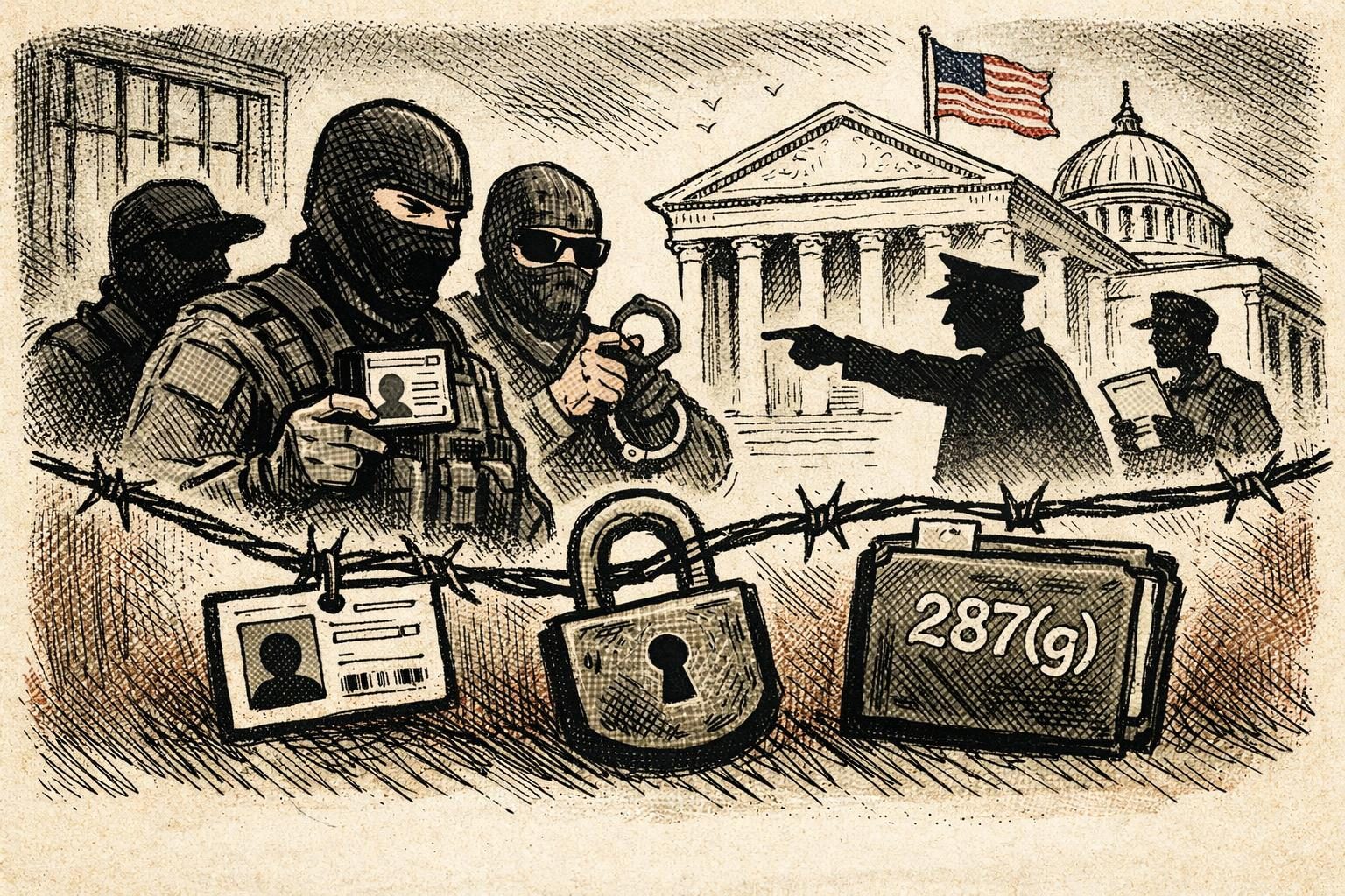 DOJ challenges Virginia rules on masks, IDs, and 287(g) cooperation reader image