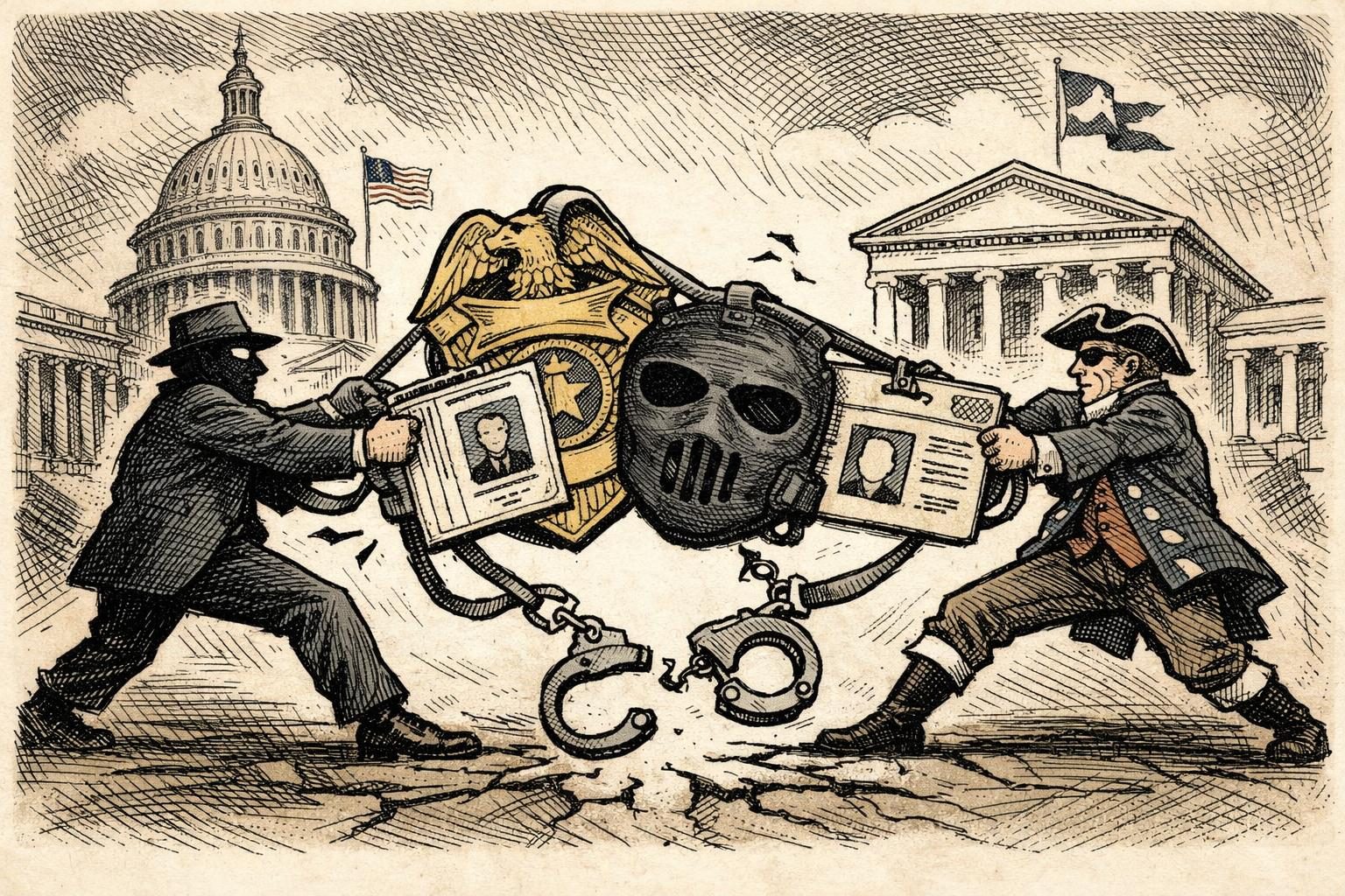 DOJ sues Virginia over mask, ID, and 287(g) rules for federal officers reader image