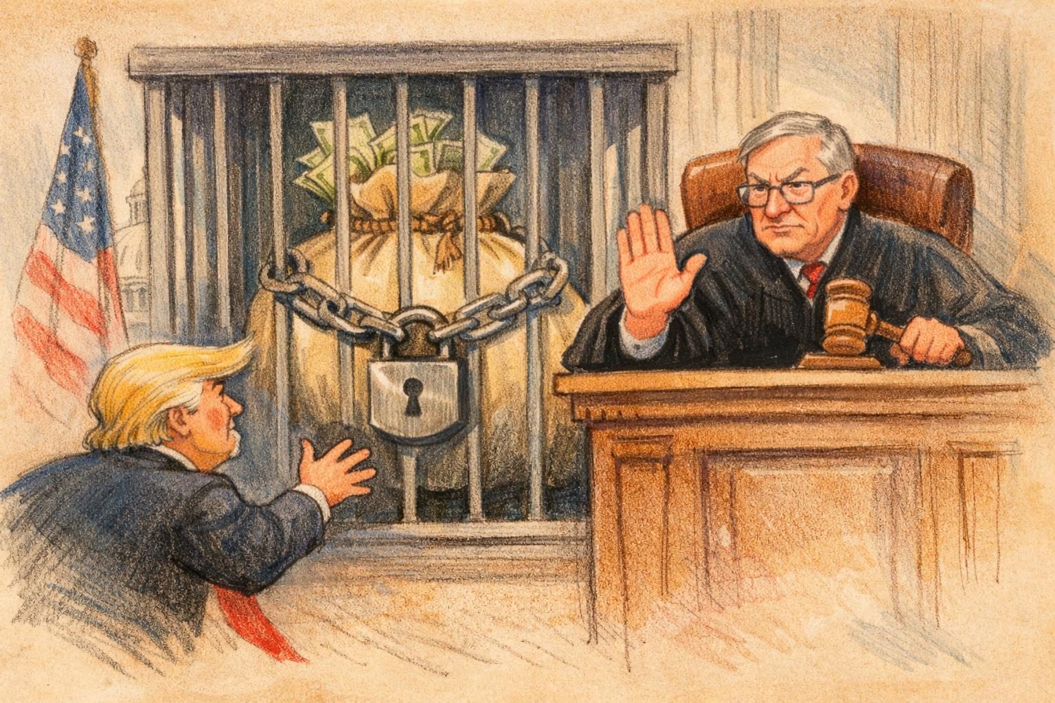 Judge Extends Block on Trump’s $1.8 Billion Anti-Weaponization Fund reader image