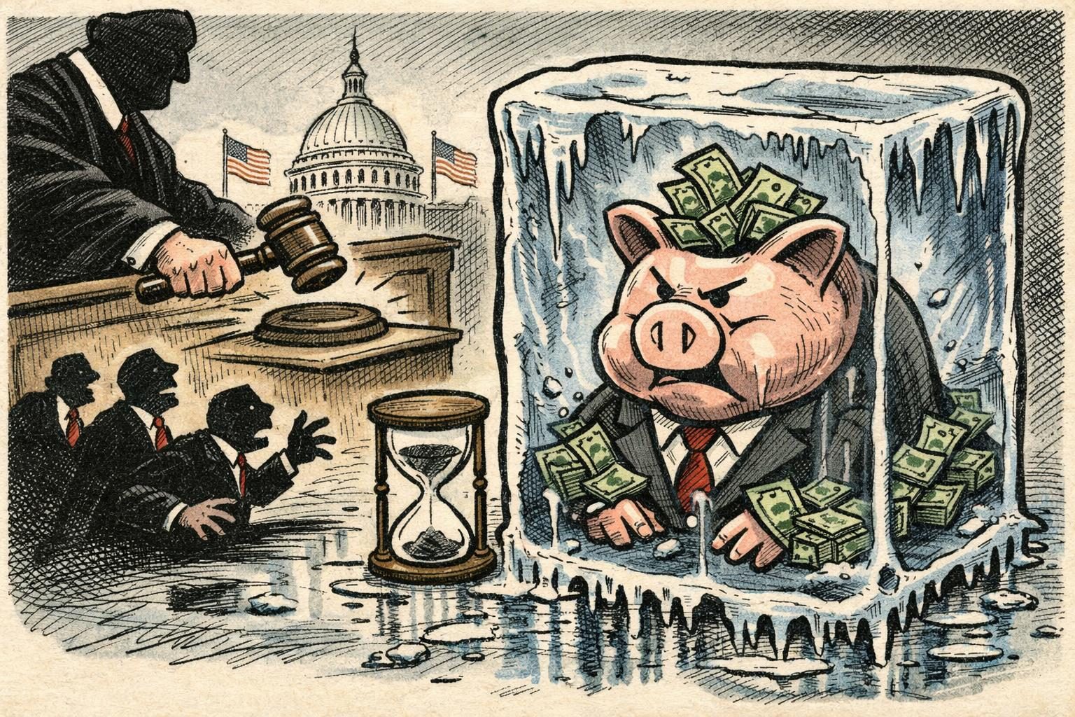 Judge keeps Trump’s $1.8 billion grievance fund frozen reader image