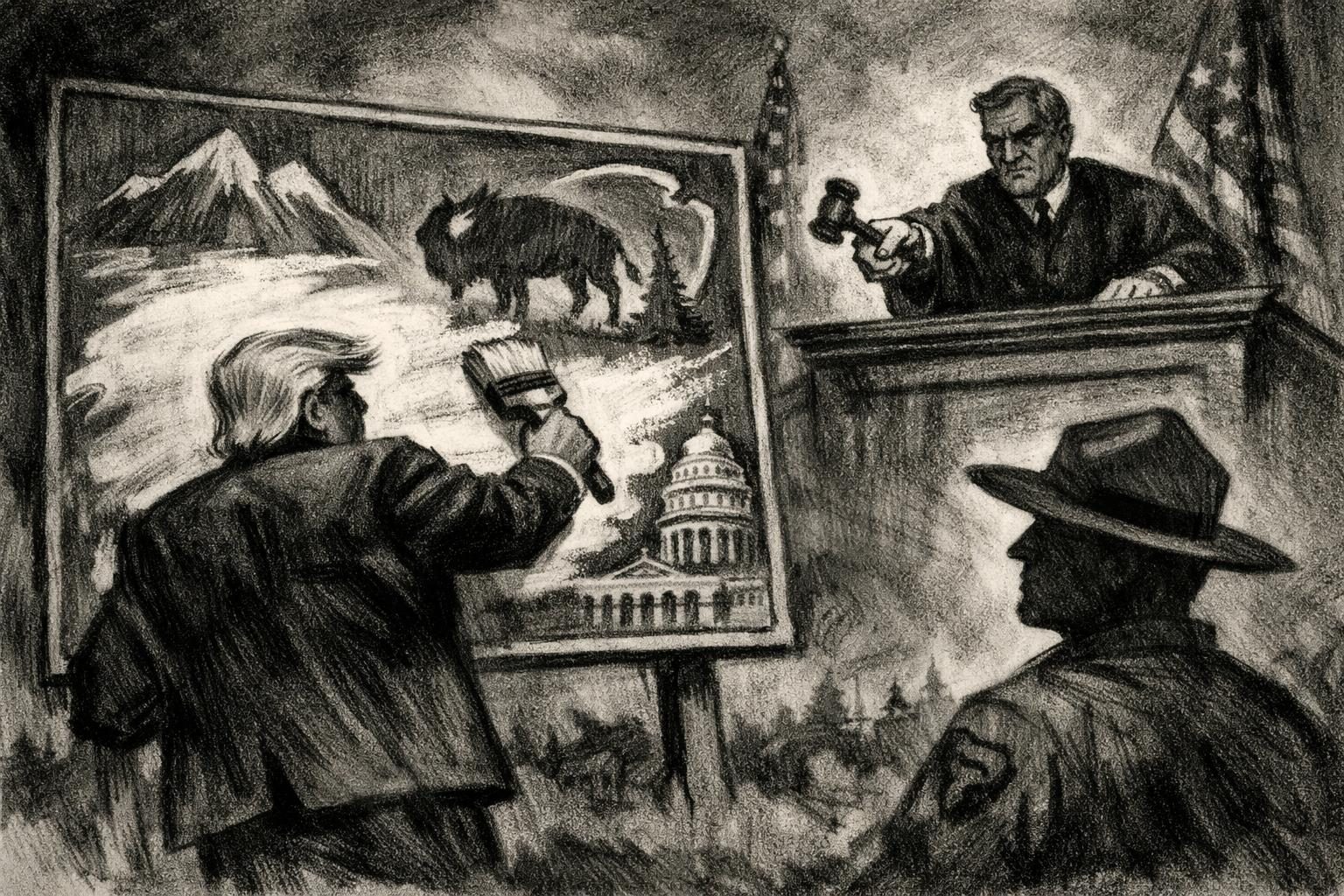 Judge issues preliminary order restoring disputed park history material reader image