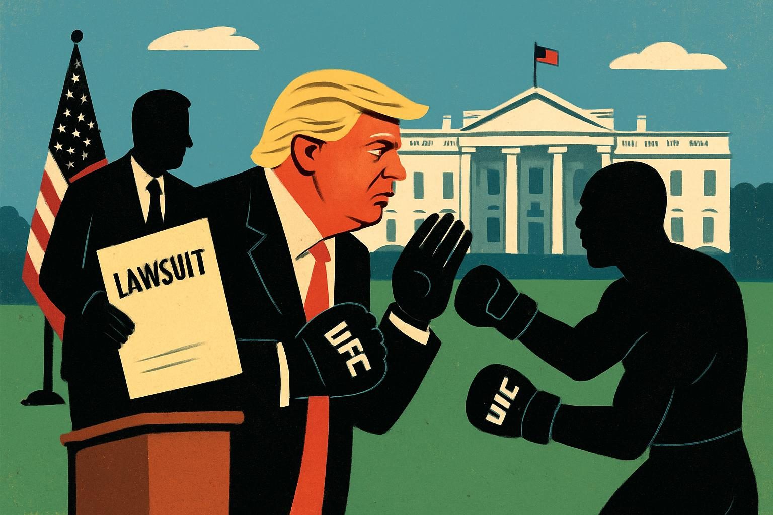 Lawsuit targets Trump’s White House UFC plan before the first bell reader image