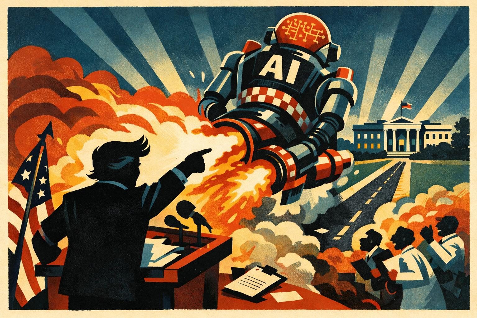 Trump’s AI push makes a lot of noise, and the fine print still matters reader image