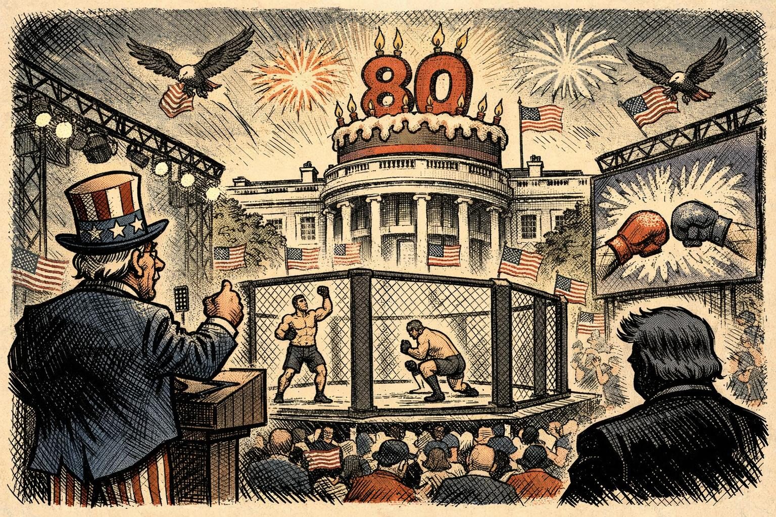 White House promotes UFC Freedom 250 scheduled for June 14 on the South Lawn reader image