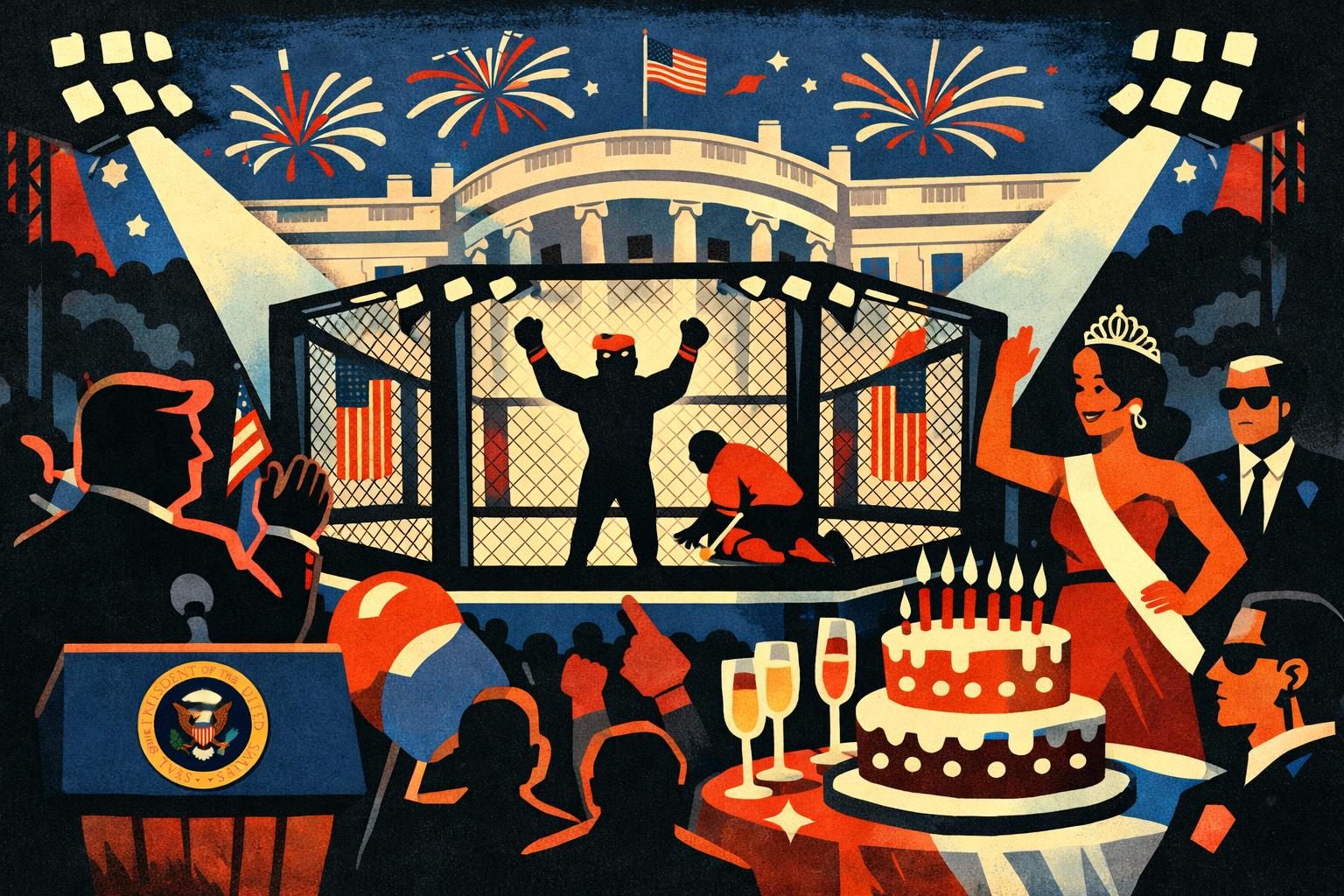 The White House UFC showcase turns the presidency into a brand extension reader image