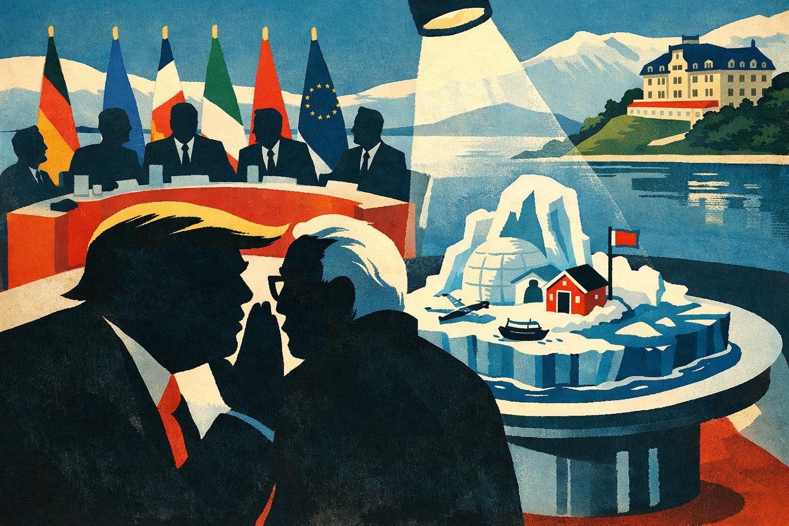 Trump Caught on Hot Mic Mentioning Greenland at G7 reader image