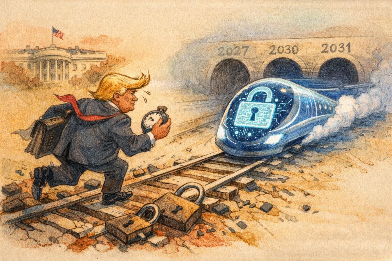 Trump’s quantum-security order sets a real timetable, but it also admits the government is late reader image