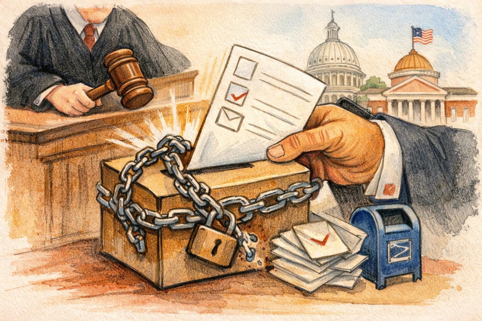 Boston judge blocks key parts of Trump’s election order over constitutional concerns reader image
