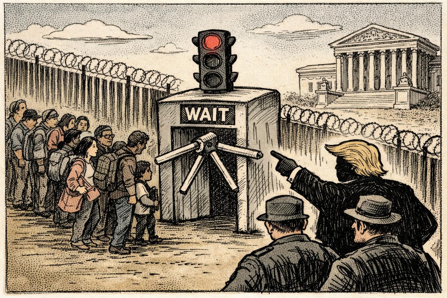 High Court Clears Way for Trump Administration to Potentially Revive Asylum Metering at the Border reader image