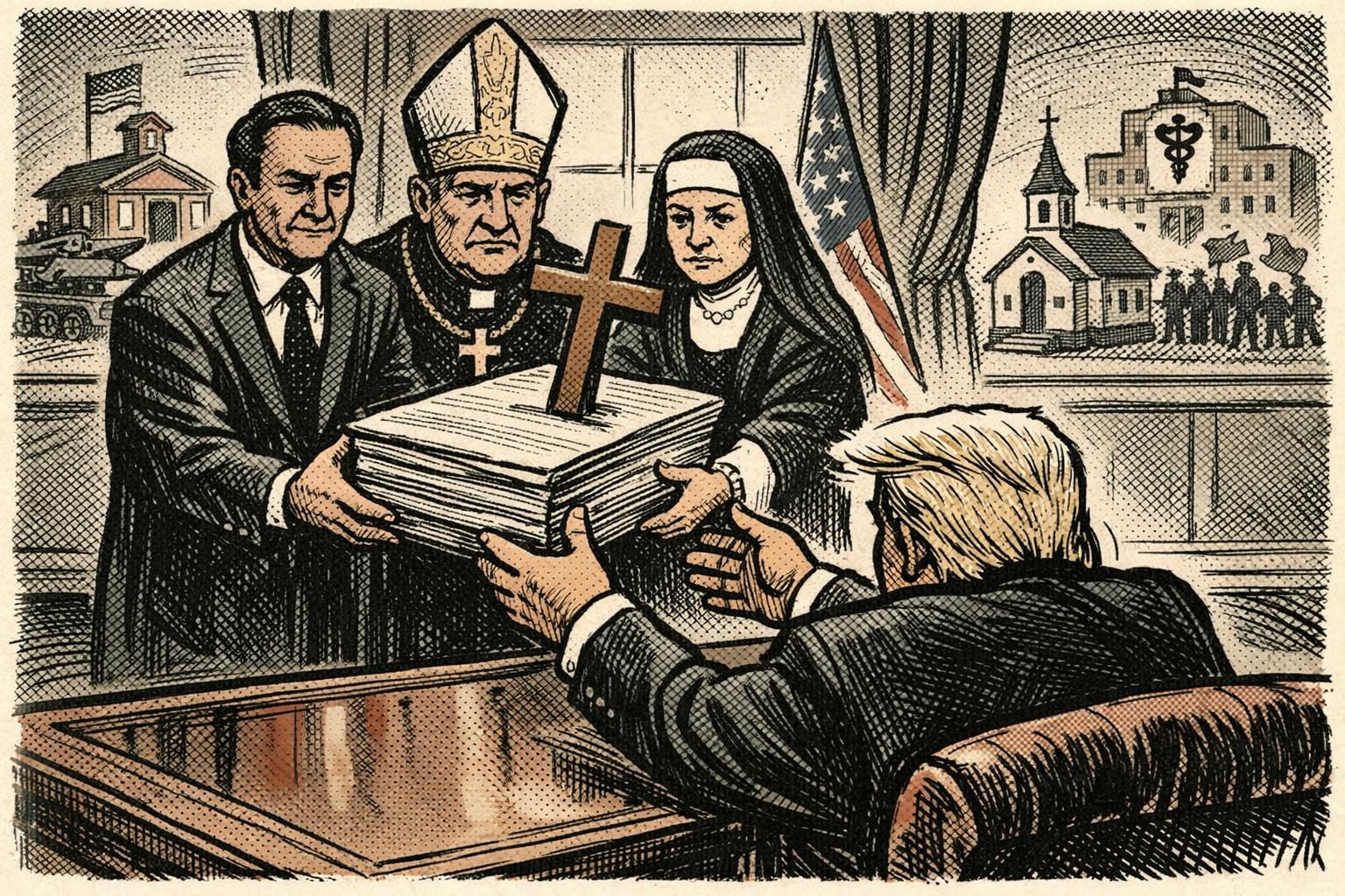 Trump religious liberty commission delivers draft report to the White House reader image