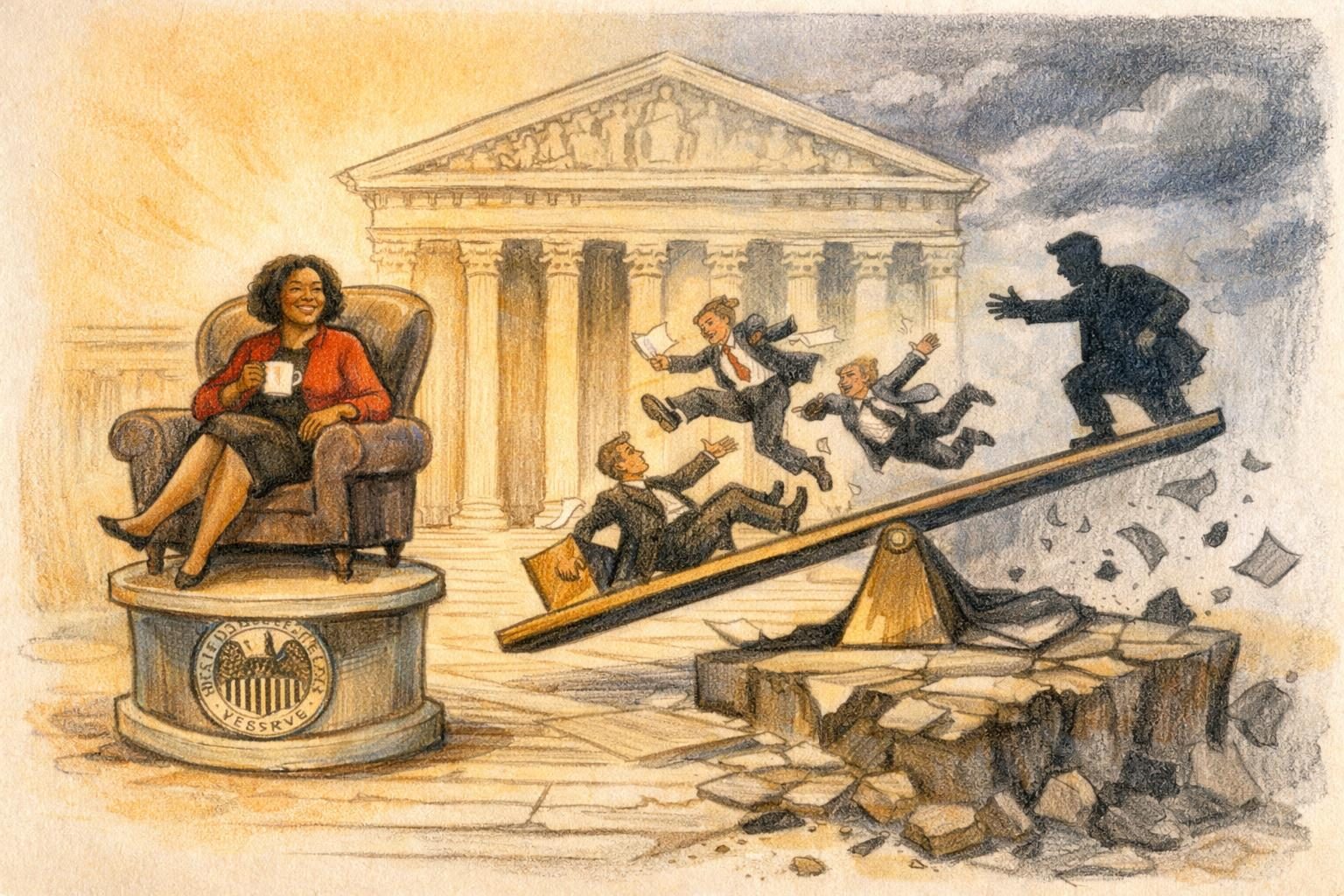 Court lets Cook stay for now, treating the Fed differently in Trump removal fight reader image