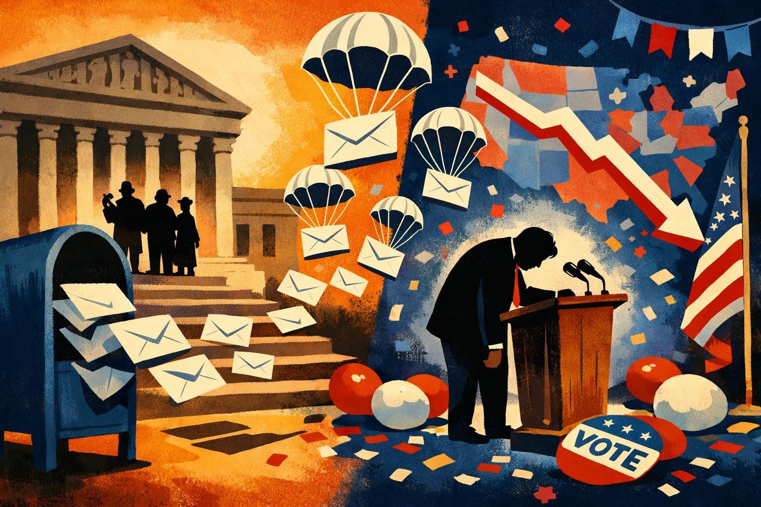 Supreme Court upholds mail-ballot grace periods reader image