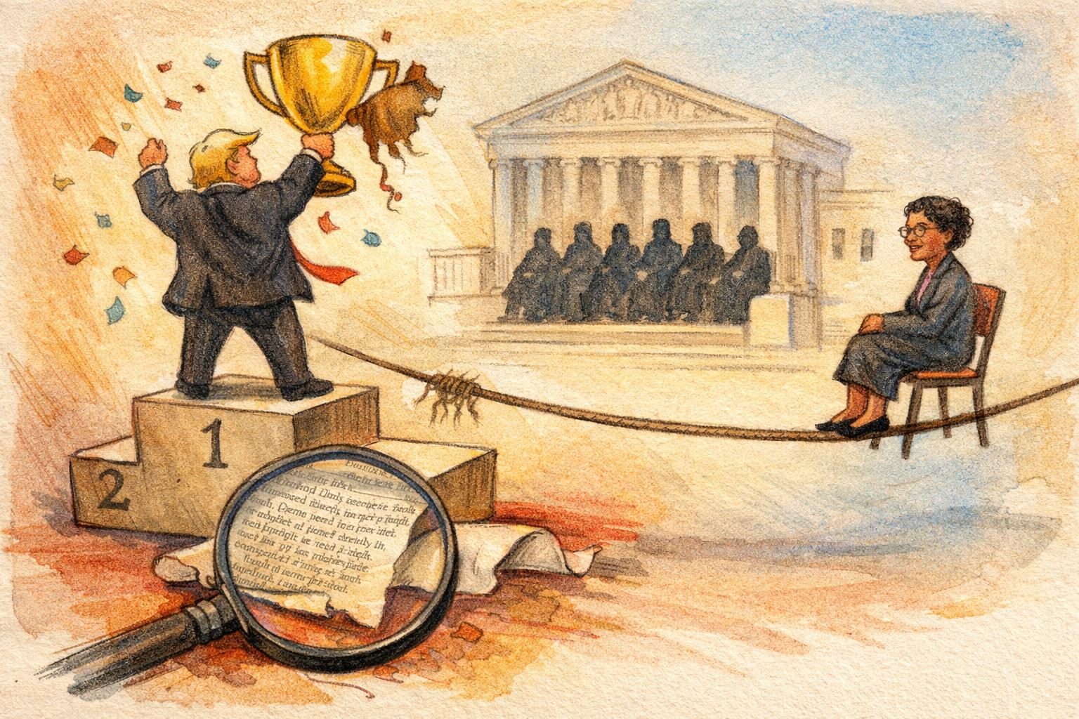 Trump Hails a Split Supreme Court Win as If the Fine Print Didn’t Exist reader image