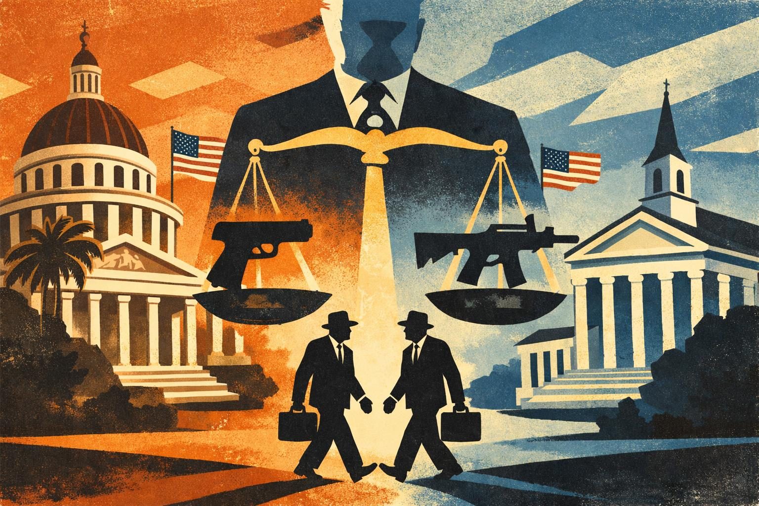 DOJ sues Virginia and California over gun laws on same day reader image