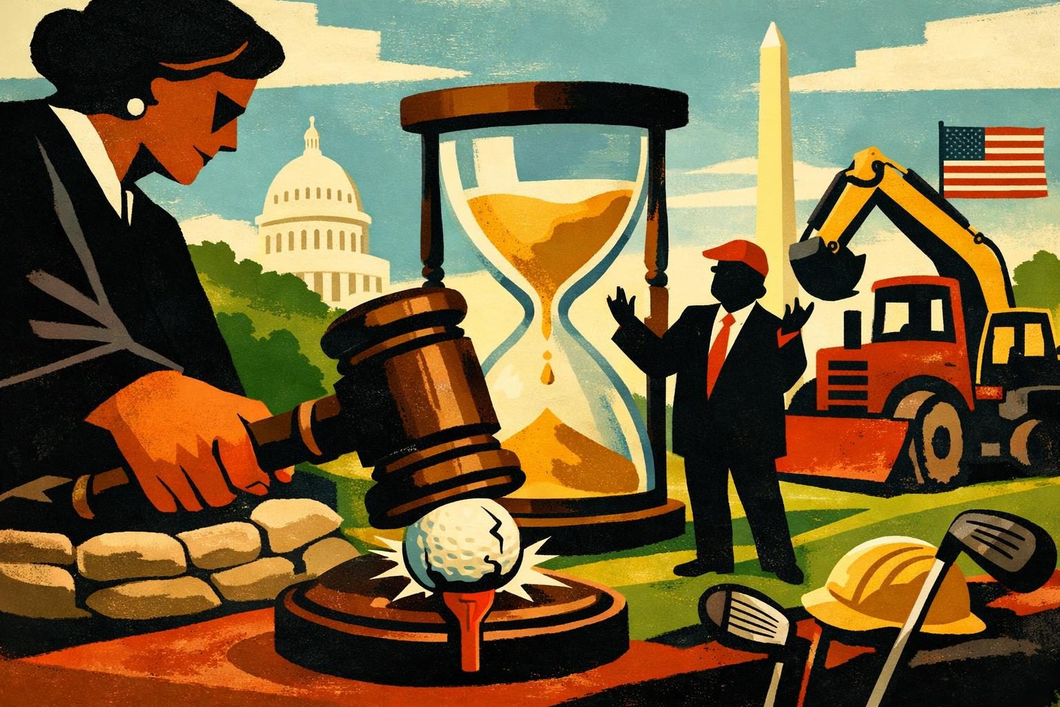 Judge presses for firmer pause in East Potomac golf dispute reader image