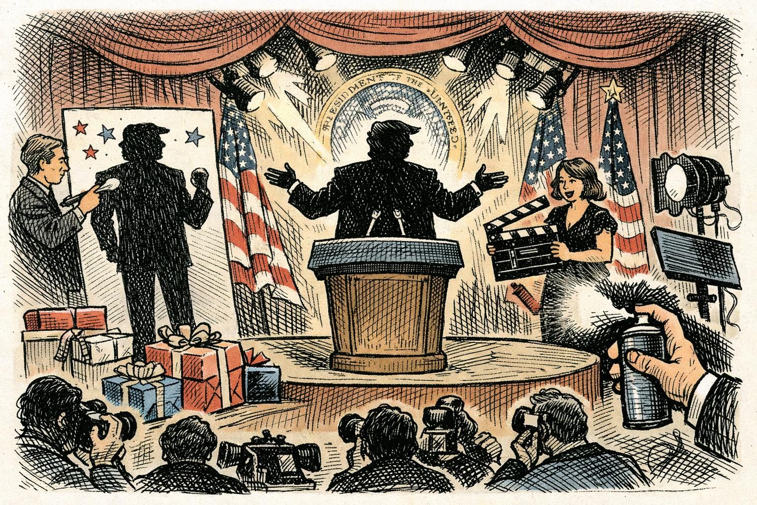 Oval Office branding remains the administration’s default mode reader image