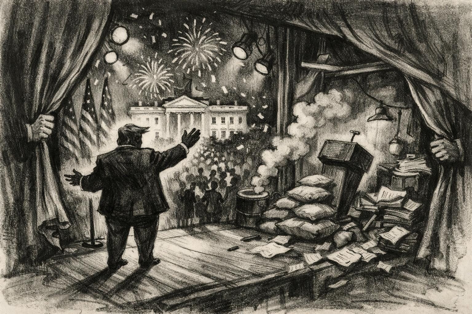 Trump’s Statecraft Theater Still Can’t Hide the Policy Mess reader image