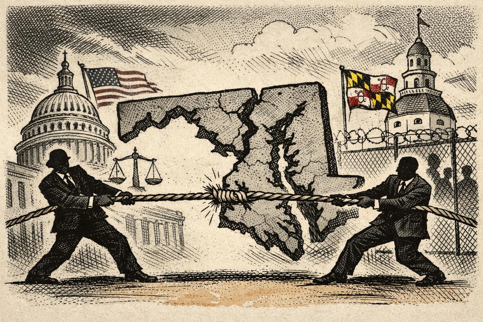 Justice Department sues Maryland over sanctuary policies reader image