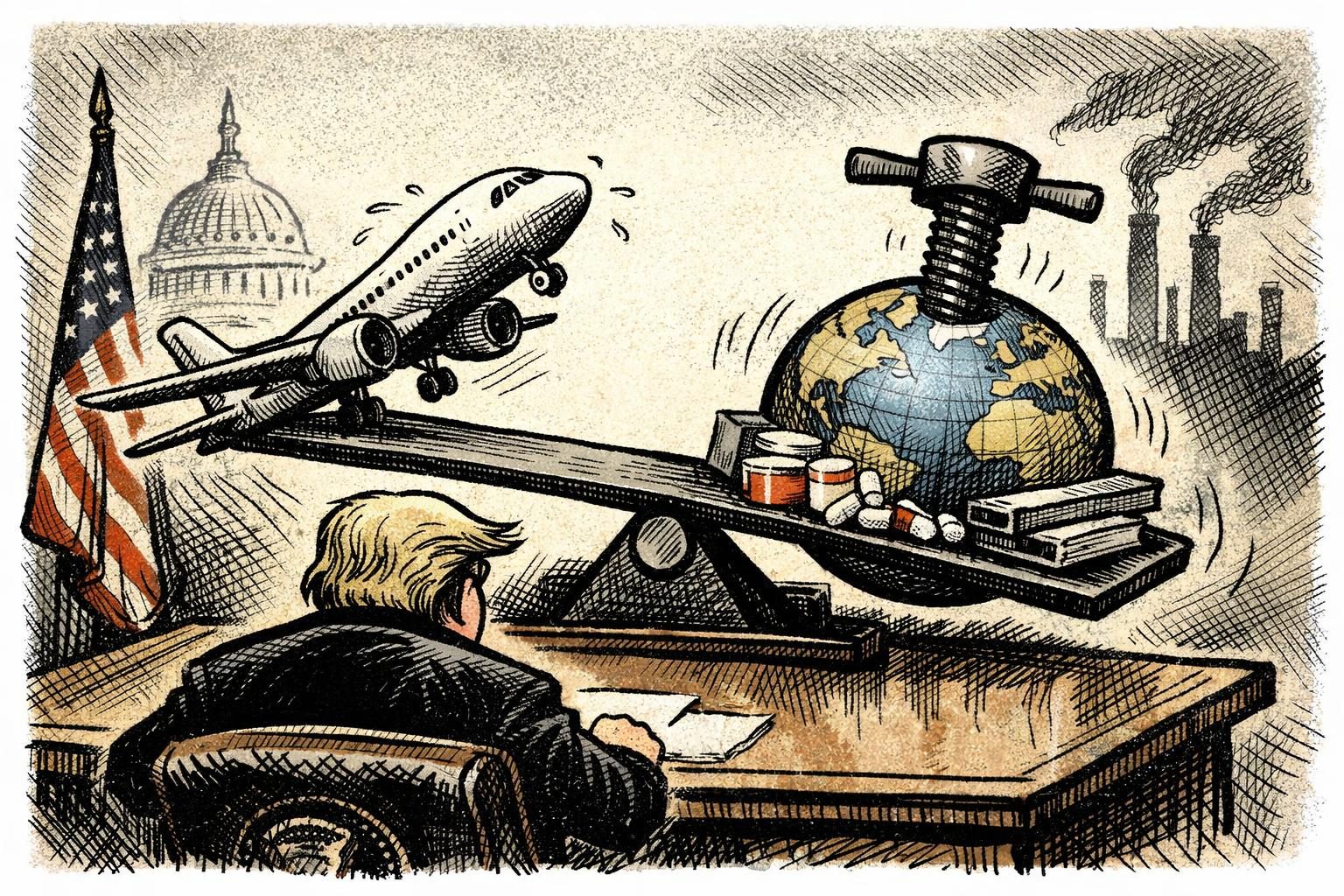 Trump opens aircraft tariff talks after metals and pharma moves reader image